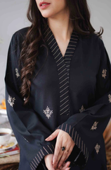 Asling - Winter 3PC Dhanak Embroidered Suit - BFB0203