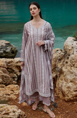 Zara Shahjahan - Winter 3PC Dhanak Embroidered Suit - BFB0450