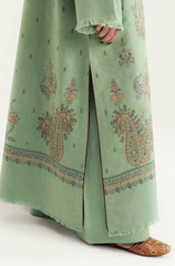 Zara Shahjahan - Winter 3PC Dhanak Embroidered Suit - BFB0528