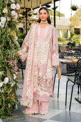 Summer 3PC Lawn Embroidered Suit - BFB0634
