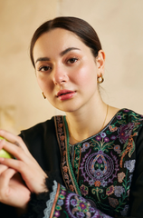 Zara Shahjahan - Winter 3PC Dhanak Embroidered Suit - BFB0433