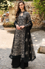 Bareeze - Winter 3PC Dhanak Embroidered Suit - BFB0253