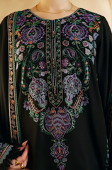 Zara Shahjahan - Winter 3PC Dhanak Embroidered Suit - BFB0433
