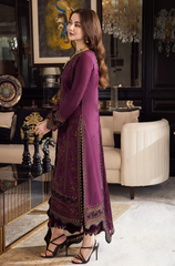 Asim Jofa - Winter 3PC Dhanak Embroidered Suit - BFB0531