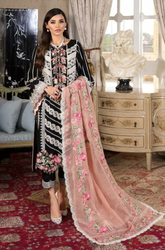 Summer 3PC Lawn Embroidered Suit - BFB0618