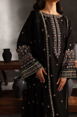 Batik - Winter 3PC Dhanak Embroidered Suit - BFB0534