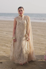 Summer 3PC Lawn ChickenKari Embroidered Suit - BFA0022