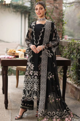 KAHF - Winter 3PC Dhanak Embroidered Suit - BFB0431