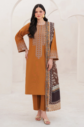 Garnet - 3PC Lawn Embroidered Suit - BFB0218