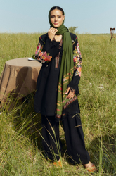 Winter 3PC Dhanak Embroidered Suit - BFB0181