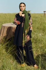 Winter 3PC Dhanak Embroidered Suit - BFB0181