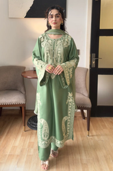 Summer 3PC Lawn Embroidered Suit - BFB0681