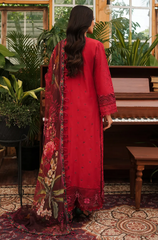 ELAF - 3PC Lawn Chickenkari Embroidered Suit - BFU0129