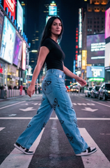 Essential High-Rise Comfort Denim - BFJ013