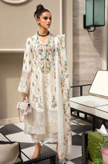 Crimson - Winter 3PC Dhanak ChickenKari Embroidered Suit - BFB0017