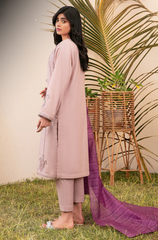 Iznik - 3PC Lawn Embroidered Suit - BFA0060