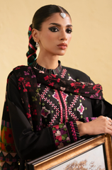 Sapphire - Winter 3PC Dhanak Embroidered Suit - BFB0477