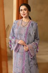 Summer 3PC Lawn Chickenkari Embroidered Suit- BFB0284