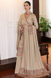 Bareeze- Winter 3PC Dhanak Embroidered Suit - BFB0467