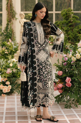 Summer 3PC Lawn Chikankri Embroidered Suit - BFB0652