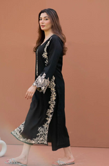Shanzay Anooshay - Winter 2PC Dhanak Embroidered Suit - BFS0025