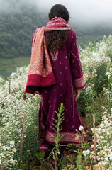 Zarashahjhan - Winter 3PC Dhanak Embroidered Suit - BFB0497