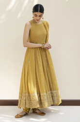 Dyot - 3PC Embroidered Maxi Dress- BFC0002