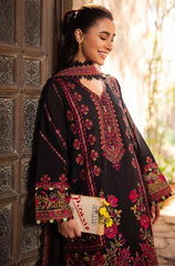 ZAHA - Winter 3PC Dhanak Embroidered Suit - BFB0468