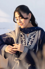 Rozana - 3PC Lawn Embroidered Suit - BFU0124