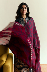 Zarashahjhan - Winter 3PC Dhanak Embroidered Suit - BFB0496