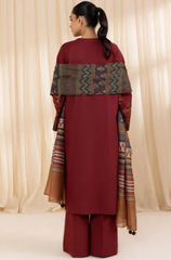 Sapphire - Winter 3PC Dhanak Embroidered Suit - BFB0267