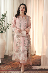 Jade - Winter 3PC Dhanak ChickenKari Embroidered Suit - BFA0013