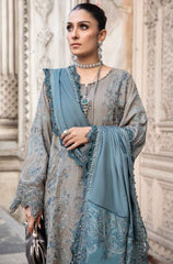 Bareeze- Winter 3PC Dhanak Embroidered Suit - BFB0470