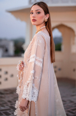 Zarpash - Winter 3PC Chikenkari Dhanak Embroidered Suit - BFB0489