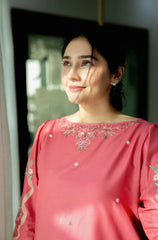 Urge - Stitched 2Pcs Embroidered Dhanak Suit – RTW011