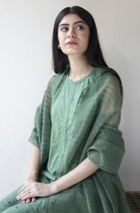 Summer 3PC Lawn Heavy Embroidered Shirt - BFU0002