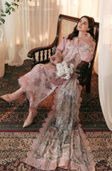 Jade - Winter 3PC Dhanak ChickenKari Embroidered Suit - BFA0013