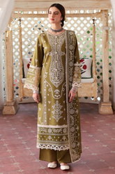MAHNUR - Winter 3PC Dhanak Embroidered with Sequence Suit - BFB0543