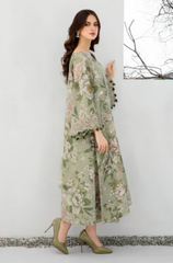 Sapphire - Winter 3PC Khaddar Digital Printed Dress - BFU0501