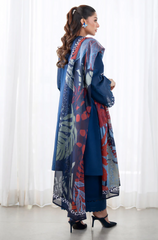 Maria .B. - Winter 3PC Dhanak Embroidered Suit - BFB0472