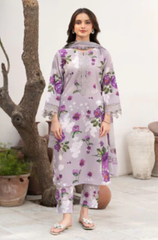 Sapphire - Winter 3PC Khaddar Digital Printed Dress - BFU0502