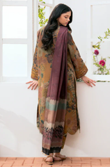 Baroque - Winter 3PC Khaddar Digital Printed Dress - BFU0503