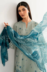 Jazmin - 3PC Lawn Embroidered Dress - BFU0076