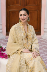 Sapphire - Winter 3PC Dhanak Embroidered Suit - BFB0478