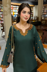 Dyot- 2PC Lawn Embroidered Suit - BFU0107