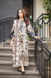 Sapphire - Stitched 3Pcs Printed Khaddar Suit – RTW008