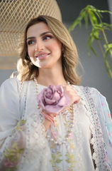 Jazmin - Winter 3PC Dhanak Embroidered Suit - BFB0429