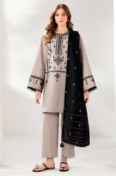 Summer 3PC Lawn Embroidered Suit - BFB0691