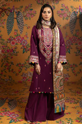 Summer 3PC Lawn Embroidered Suit - BFB0682