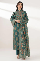 Summer 3PC Lawn Digital Printed Dress - BFB0705